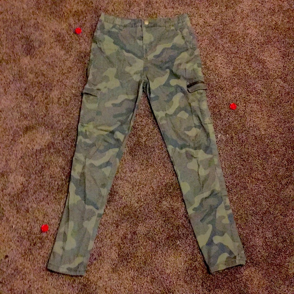 Camo Print Trendy Jeggings